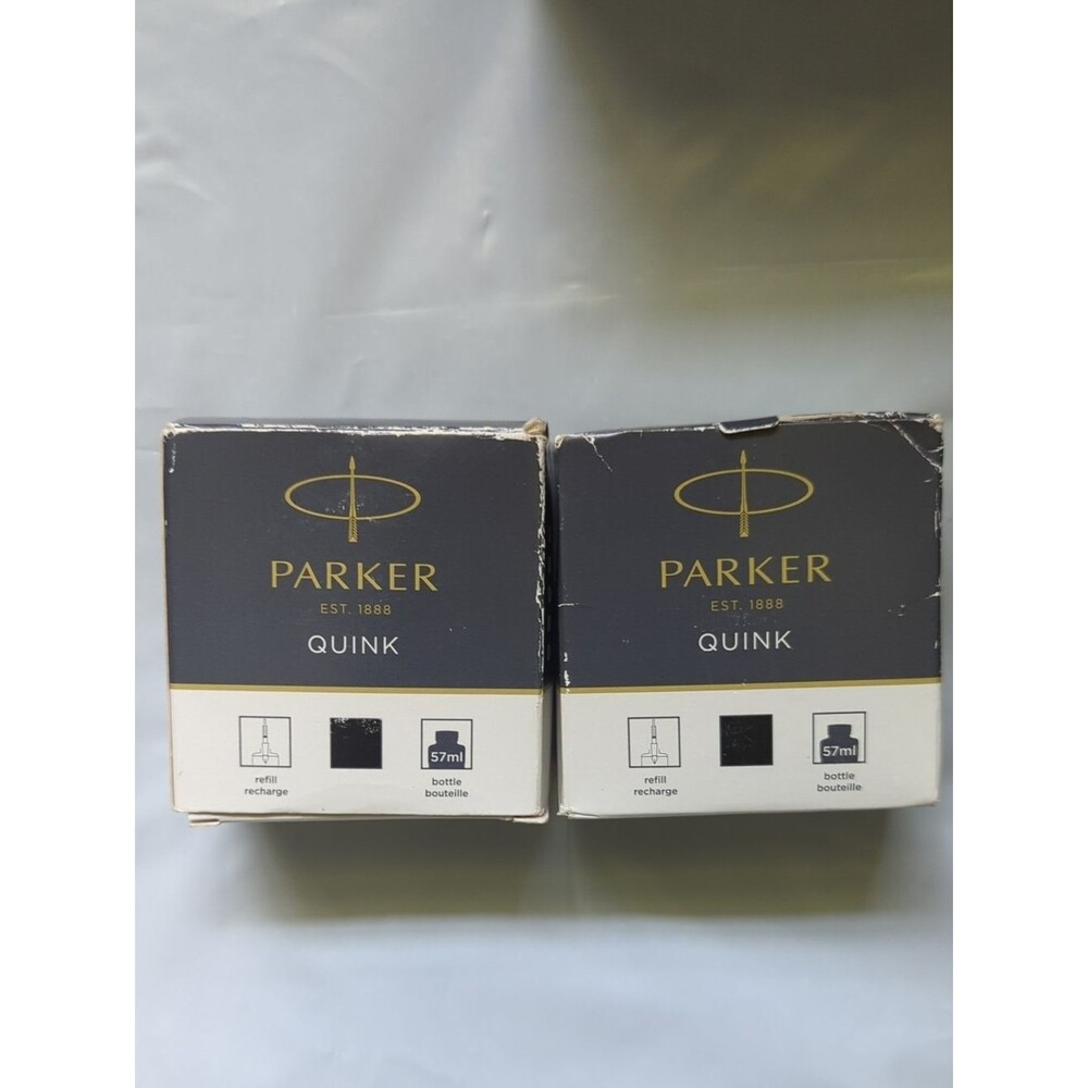 2x Parker Quink Black